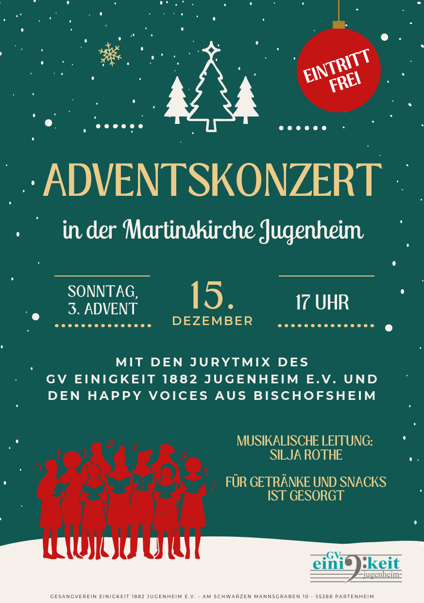 Adventskonzert 3.Advent Martinskirche Jugenheim